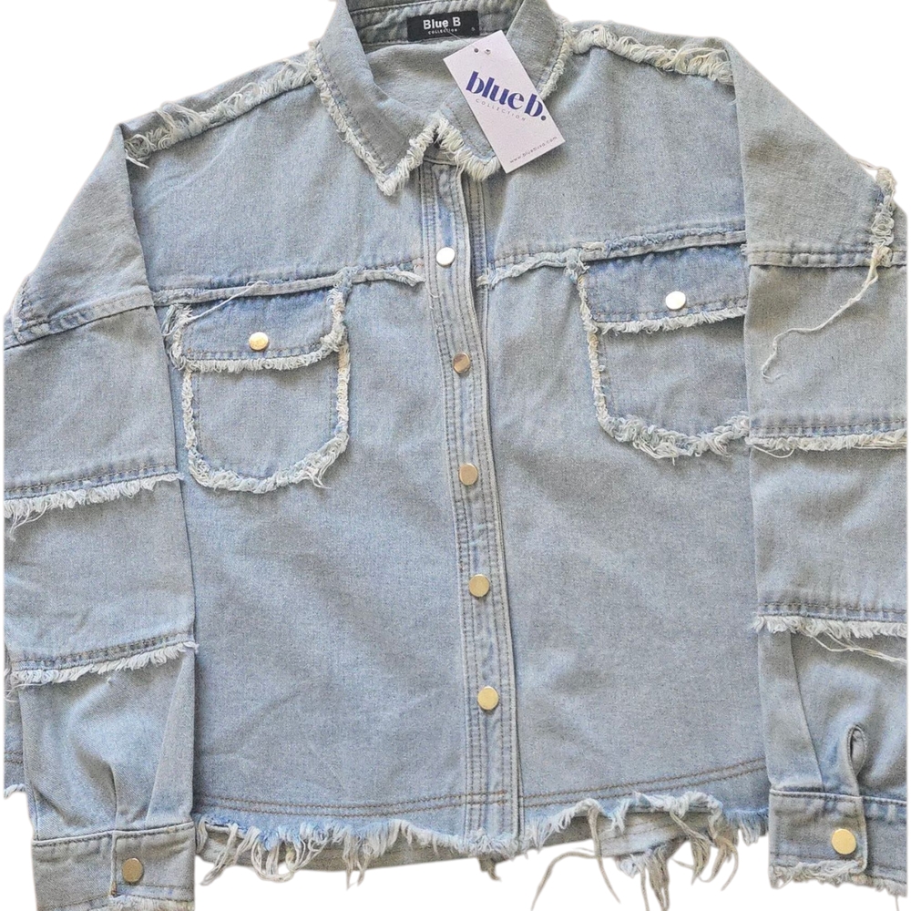 Women's Blue B Collections Deniem Jacket